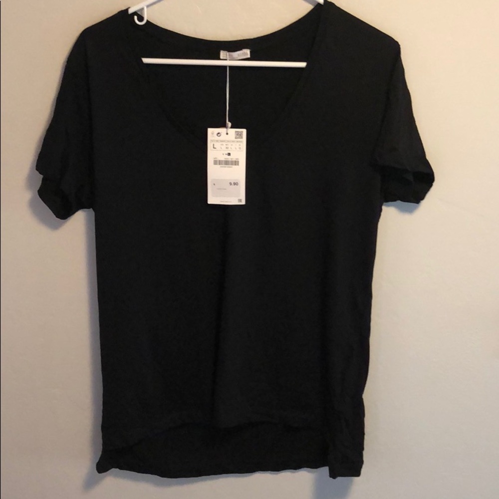 Black v neck